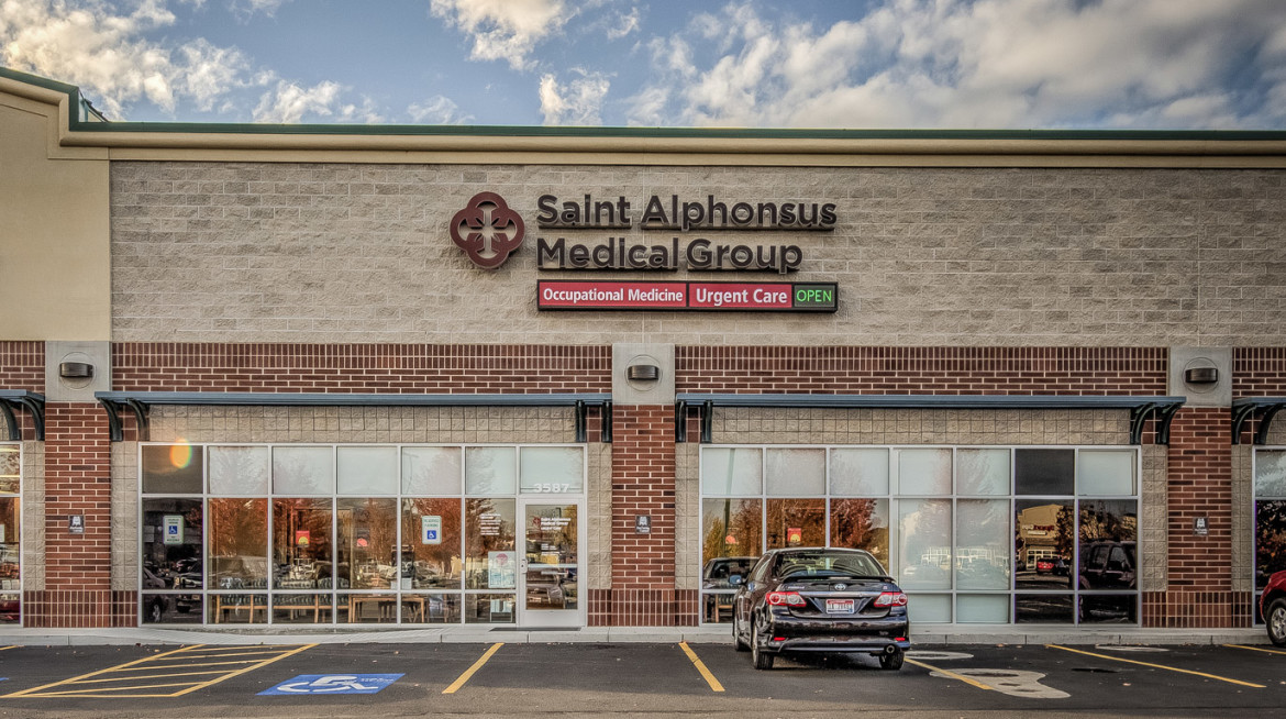 Saint Alphonsus New Urgent Care Building