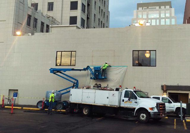 Hoff Building New Windows